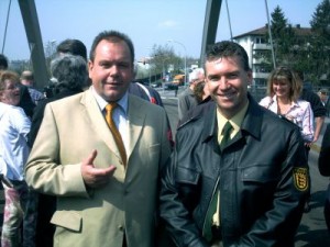 Stadträte Burkardt und Pfeifer